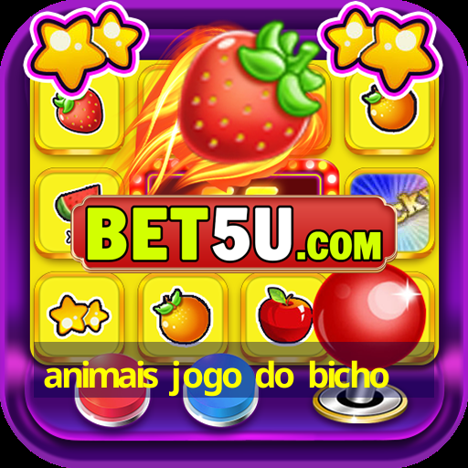 animais jogo do bicho